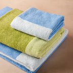 Badhanddoek 50x100cm pistachegroen Pixie - Set van 2