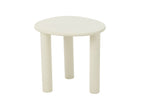 J-Line bijzettafel Bali - hout - wit - small