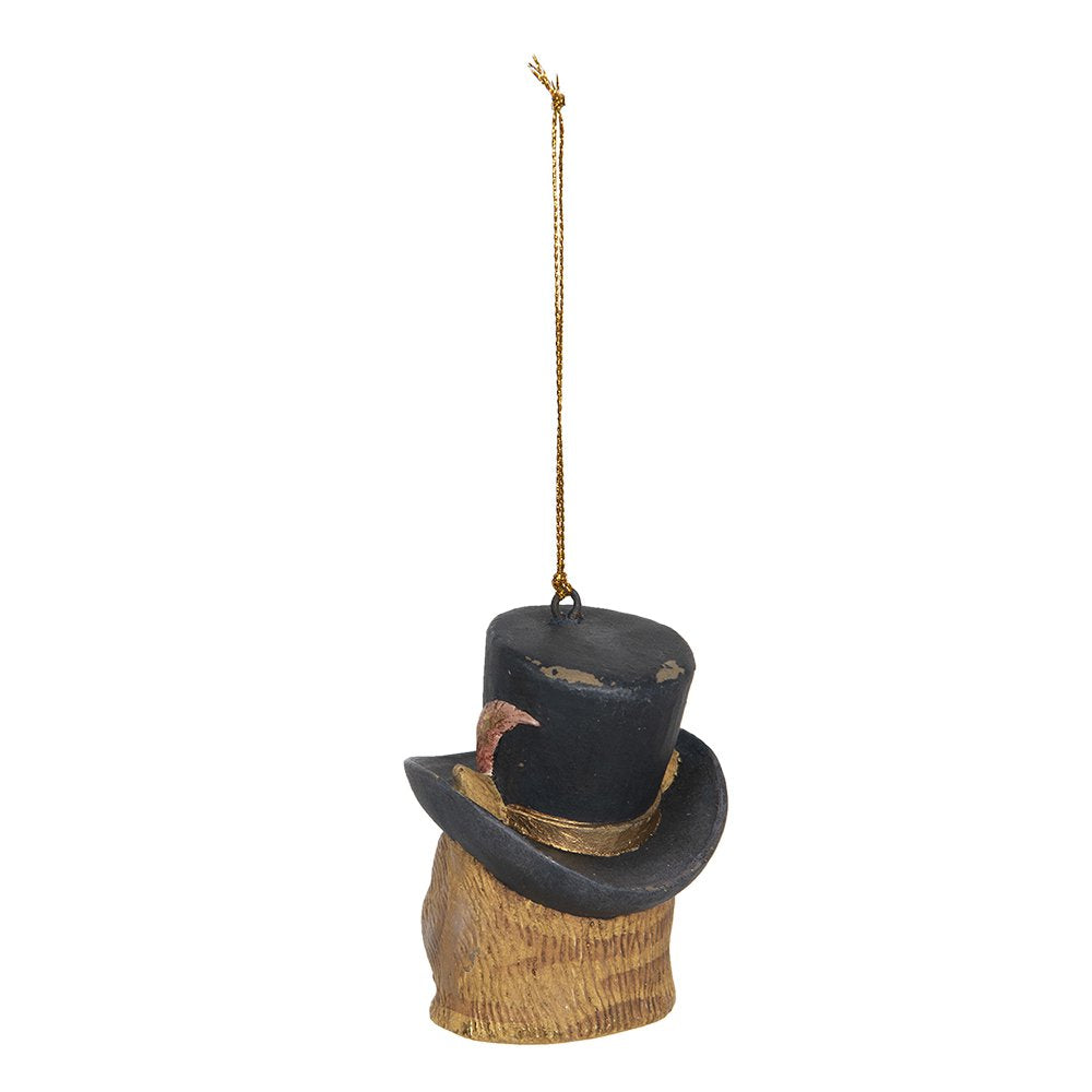 Decoratie hanger kat 6x6x8 cm