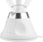 Zuignap Spiegel wit LED /Ø17cm Badkamer Spiegel