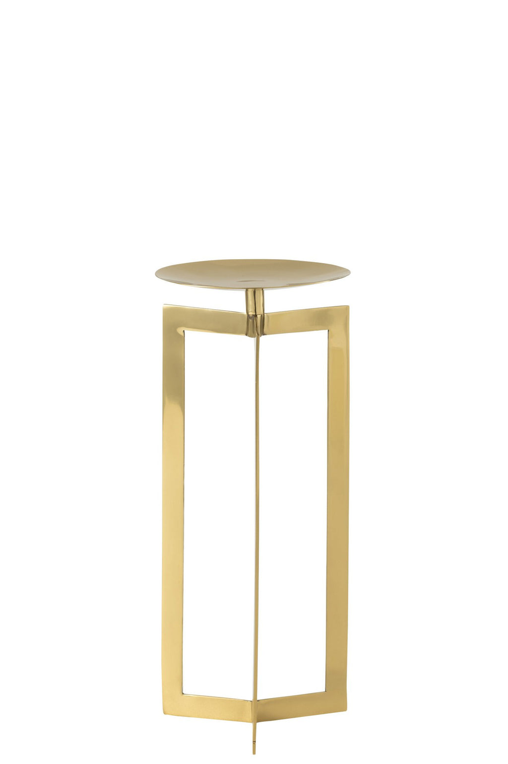 J-Line kaarshouder - metaal - goud - large