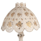 Tafellamp Ø 41x69 cm Beige Metaal