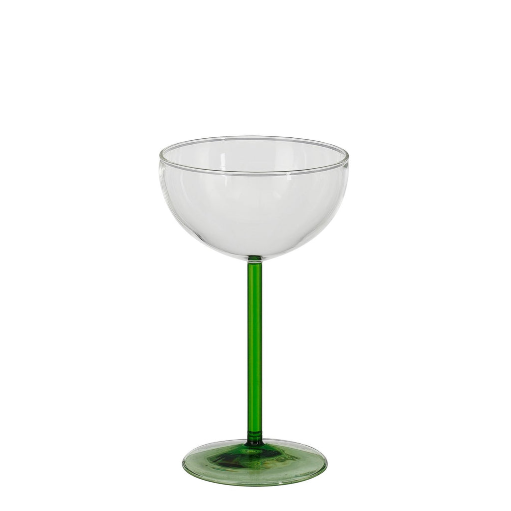 Riga wijnglas groen
