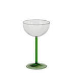 Riga wijnglas groen