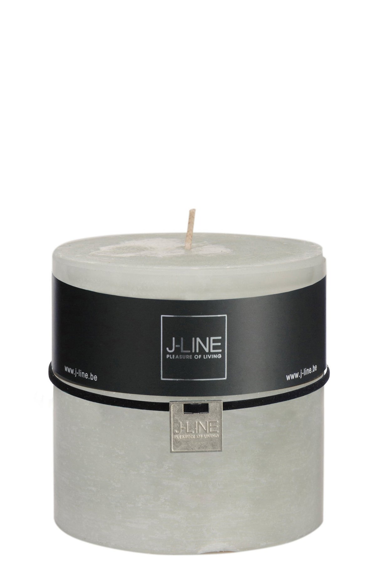 J-Line cilinderkaars - poedergroen - 64U