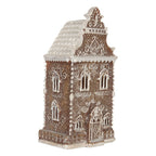 Gingerbread house met LED 3 x AAA Bruin Kunststof