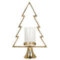 Candlestick Mukayle Gold 31x12x50 cm