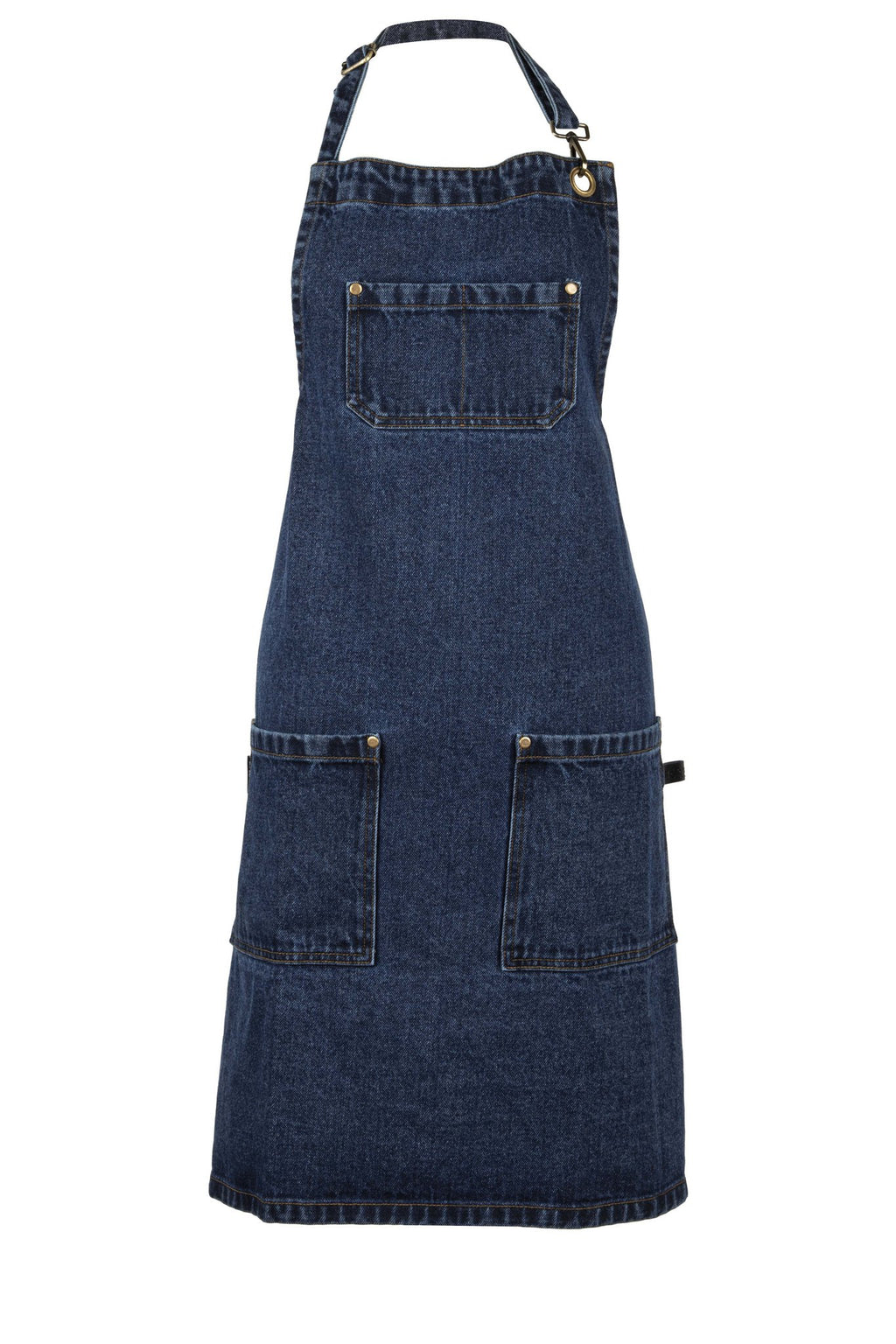 Apron Denim multipocket - 75x85 cm