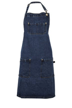 Apron Denim multipocket - 75x85 cm