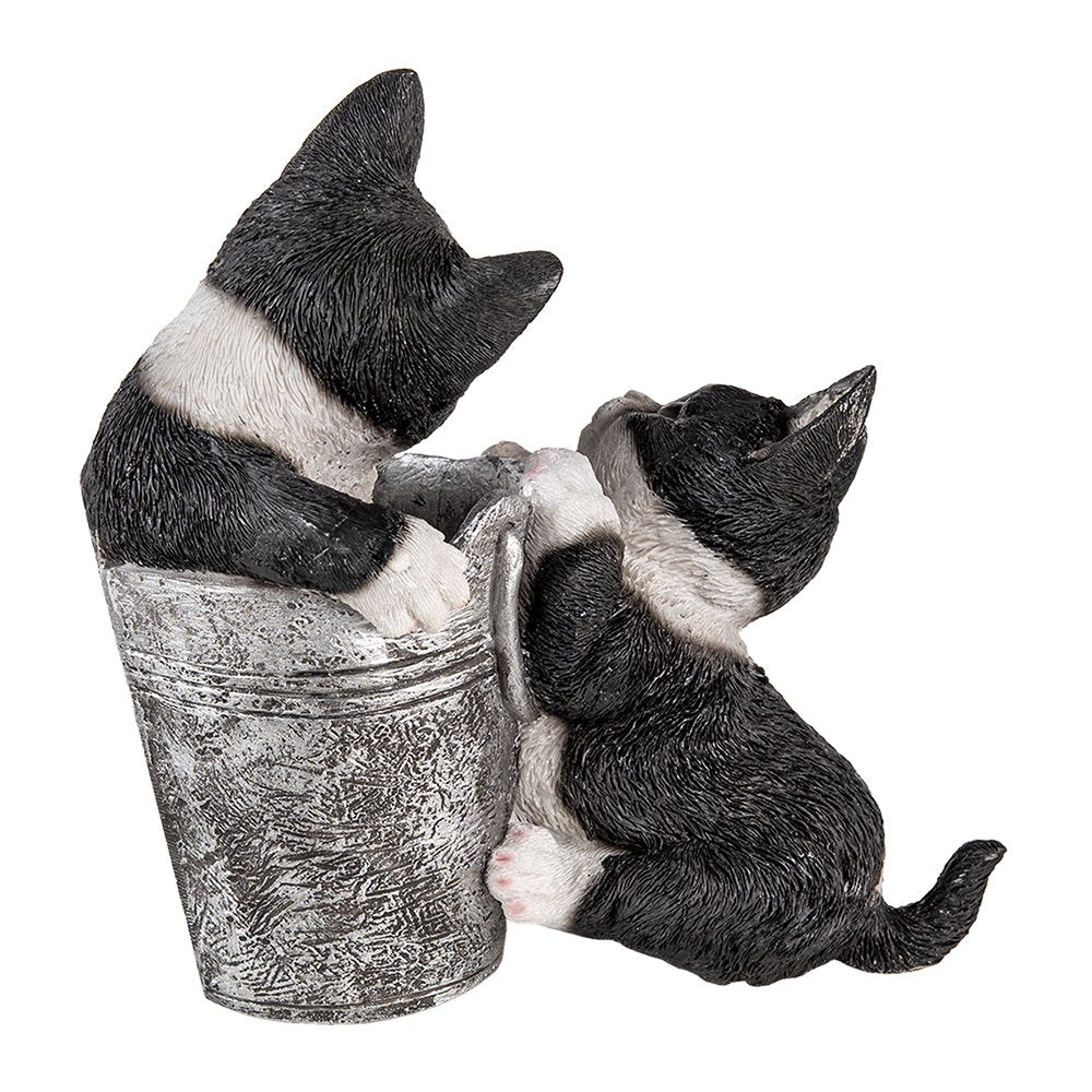Decoratie katten 23x13x18 cm