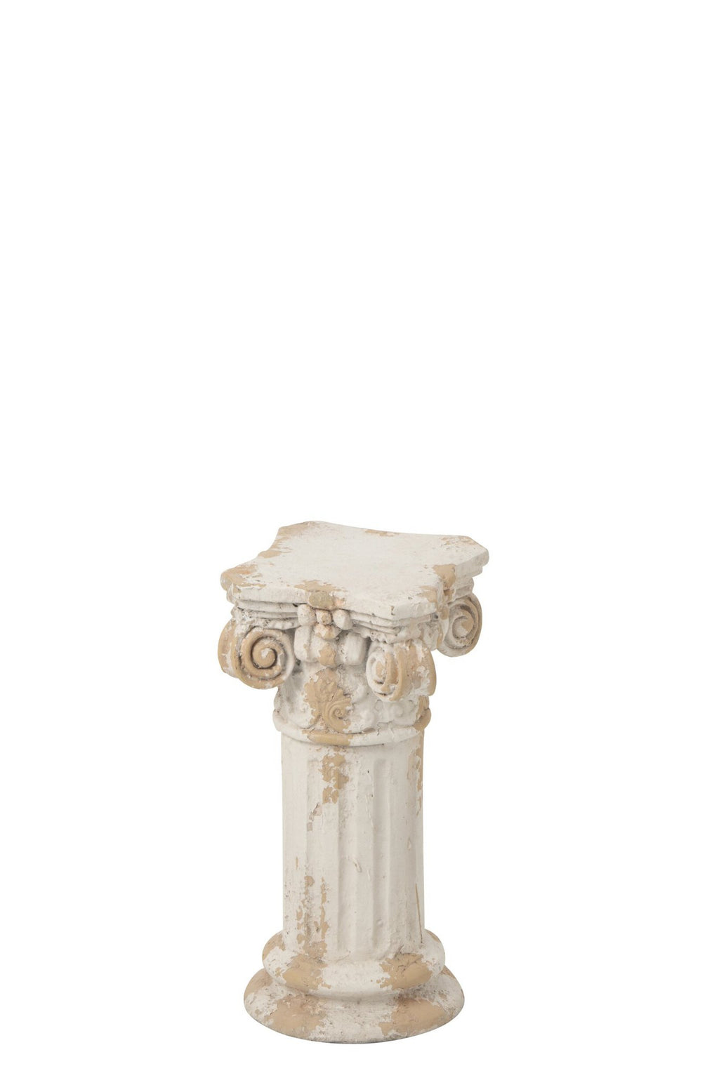 J-Line Roman sokkel voor buiten - magnesium - ecru/beige - small