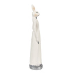 Beeld Konijn 20 cm Wit Polyresin Paasdecoratie