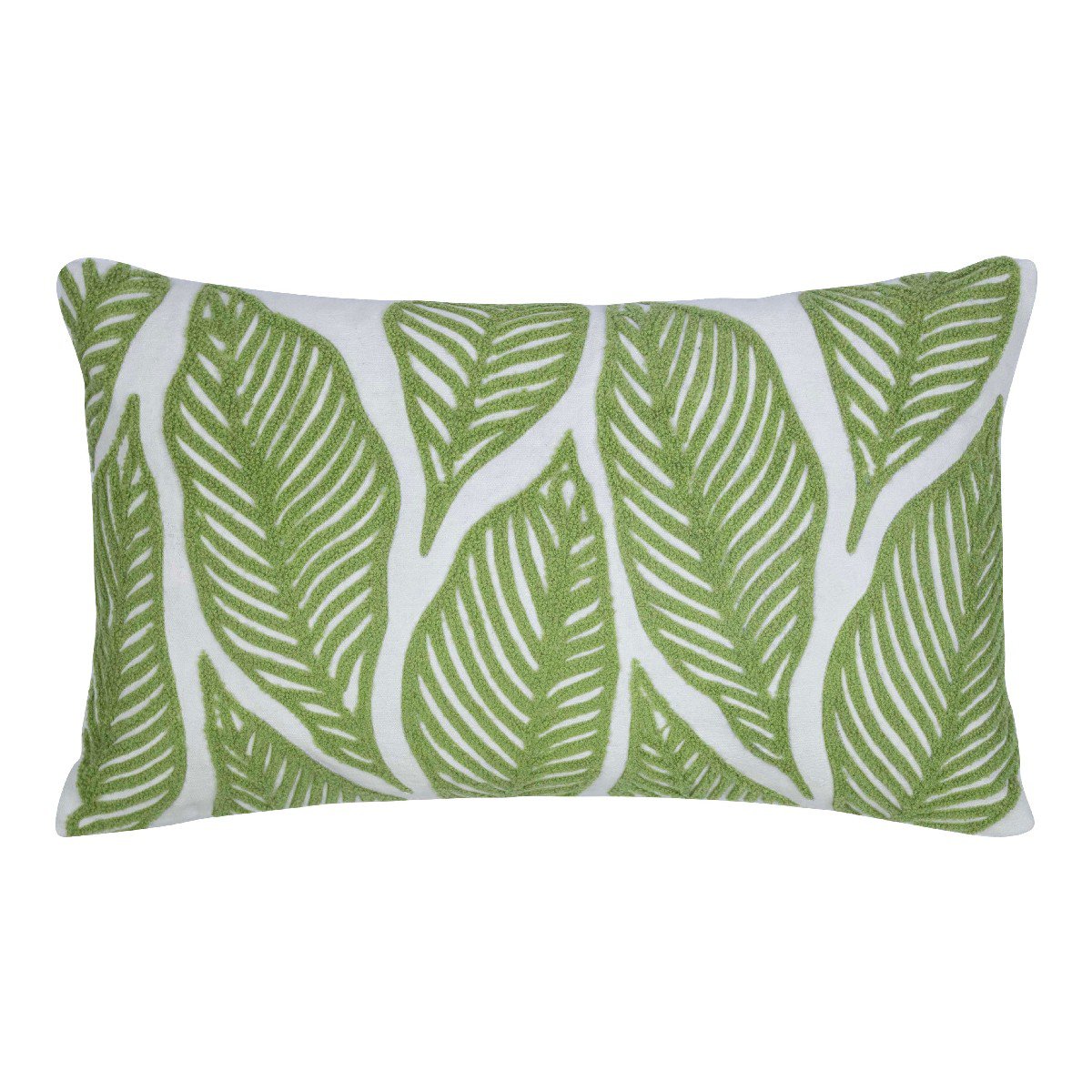 Lilou Kussen bladeren groen 30x50cm