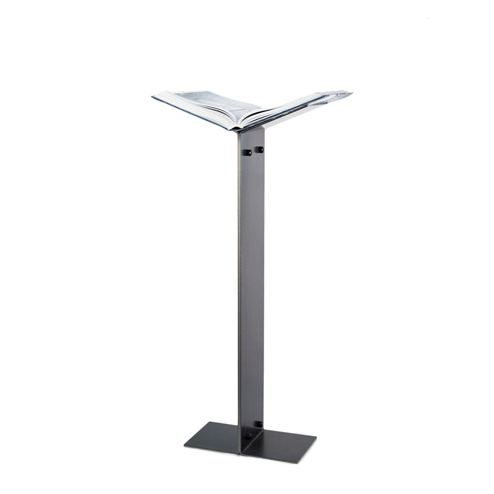 Y-Bookstand - recht hoog - poedercoat