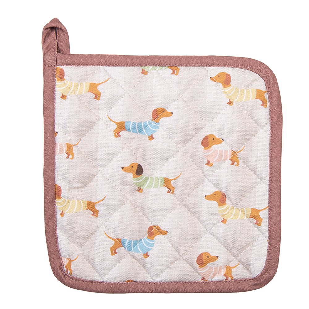 Pannenlap 20x20 cm Beige Katoen