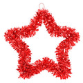 Kerstdecoratie Ster 45x2x45 cm Rood Kunststof