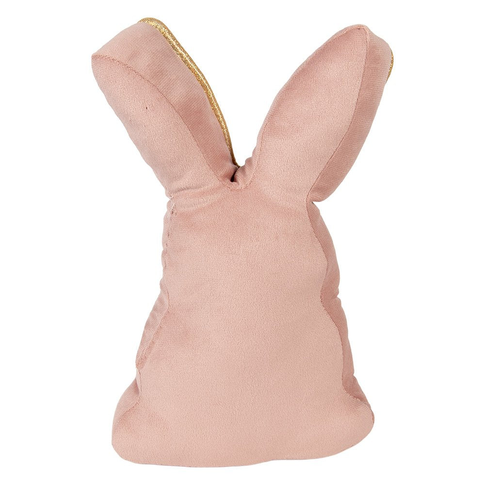 Deurstopper Konijn 20x7x31 cm Roze Polyester