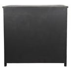 Ladekast 96x40x94 cm Zwart Hout Kast