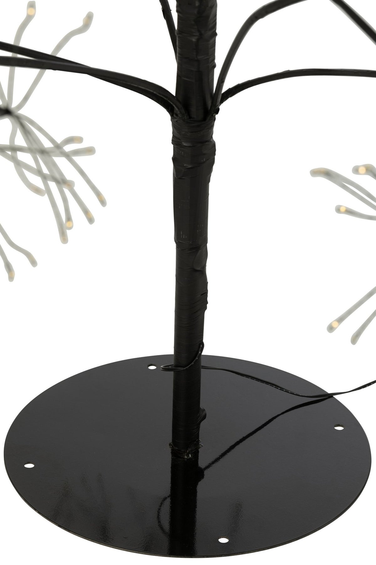 J-Line decoratie Boom 3000 Led - metaal - zwart - L