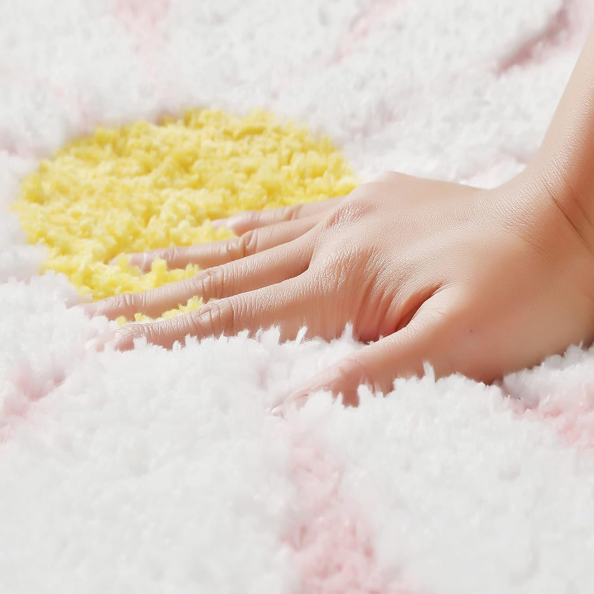 Leuke abstracte roze antislip wasbare bad- en deurmat | Sneldrogend, gemakkelijk schoon te maken vloerkleed, meerdere maten