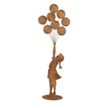 Decoratie Beeld Kind 27x12x80 cm Bruin Metaal