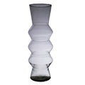 Zigzag mondgeblazen Recycled Vaas h36 d13