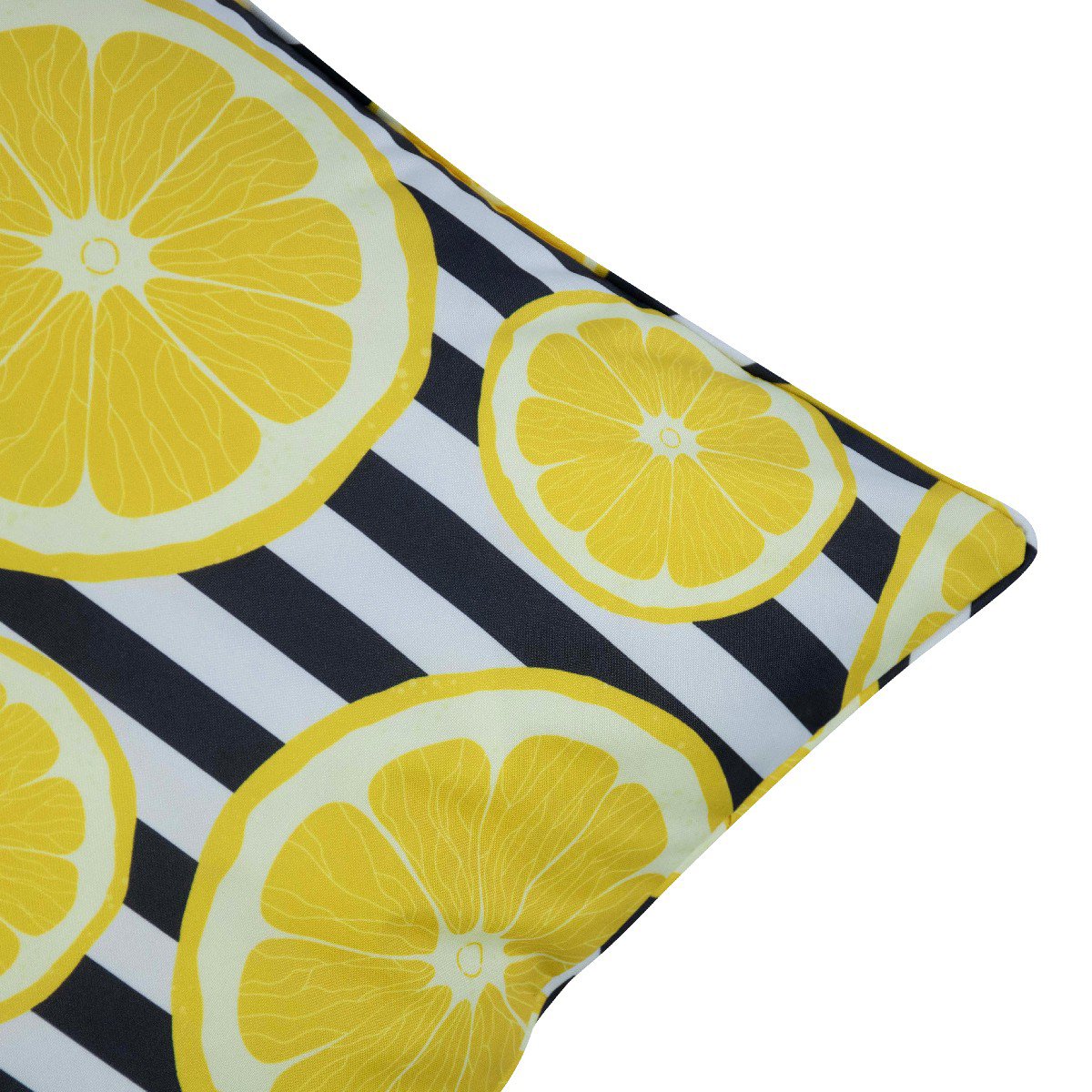 Citro Outdoor kussen geel 45 x 45 cm
