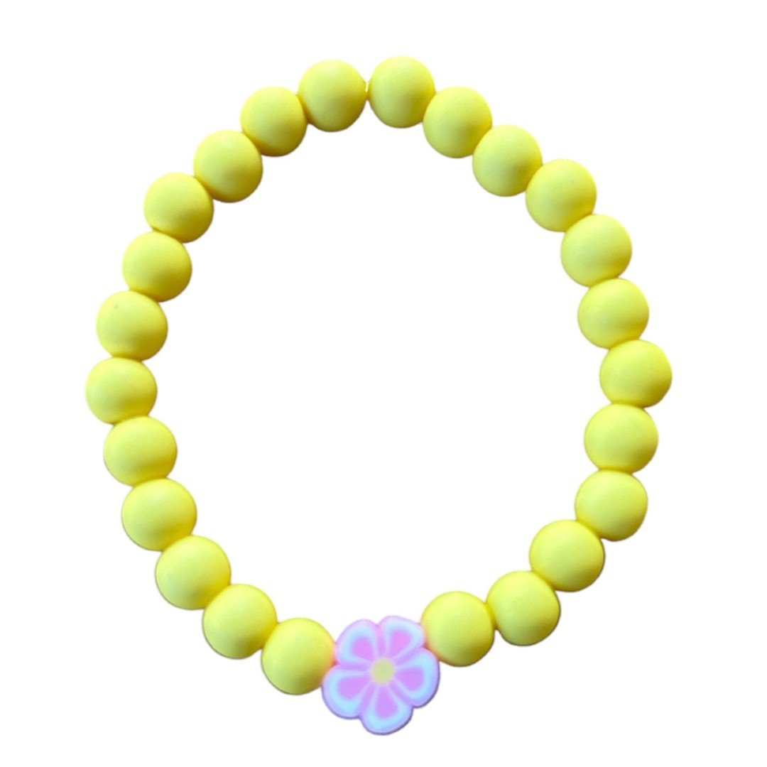 Kinderarmbandje Bloem