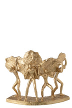 J-Line Figuren Dragen Steen Resine Goud