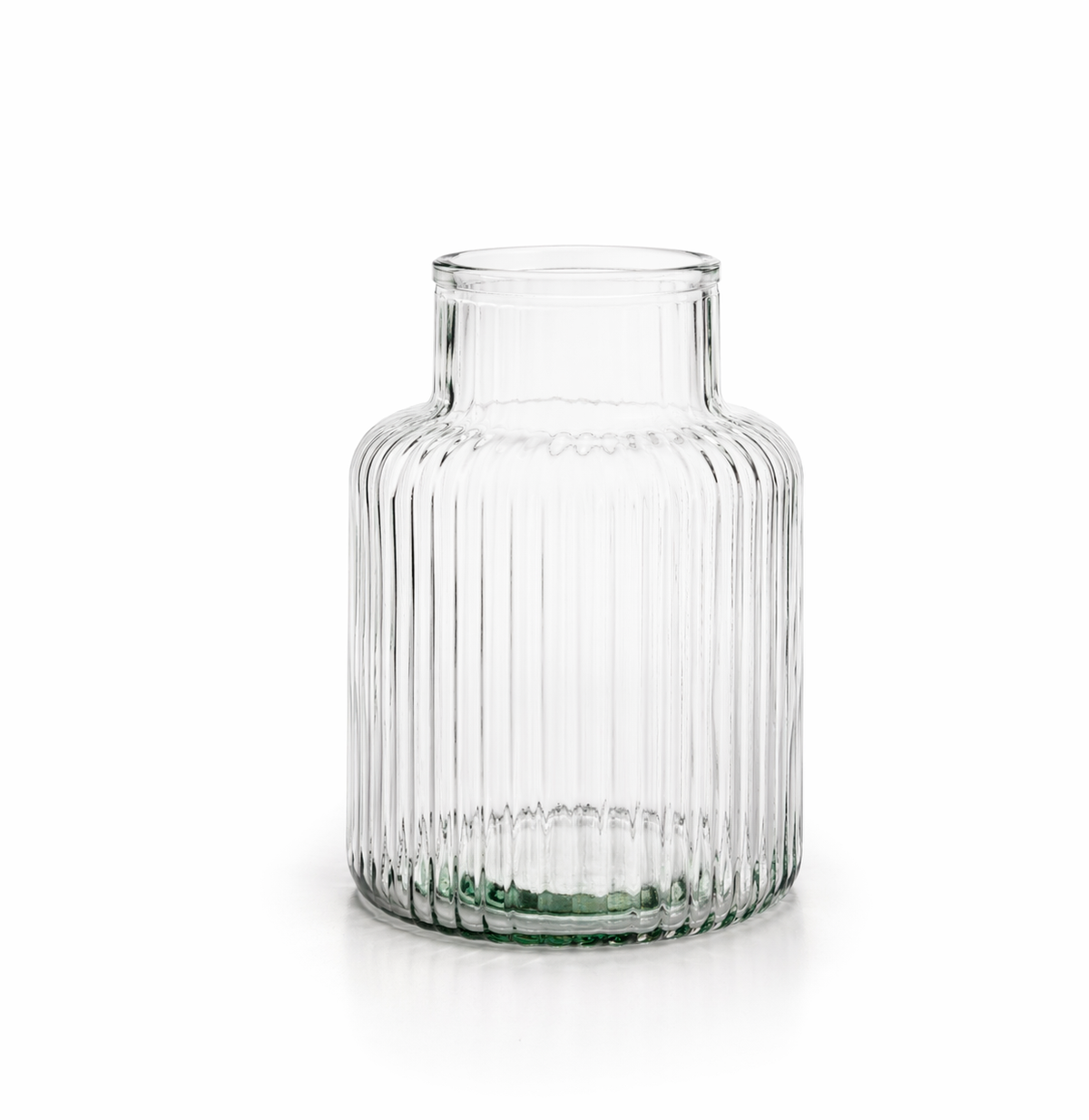 Eco ribbelvaas 'tanden' h20 d14,5 cm