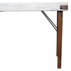 Console tafel wit opklapbaar