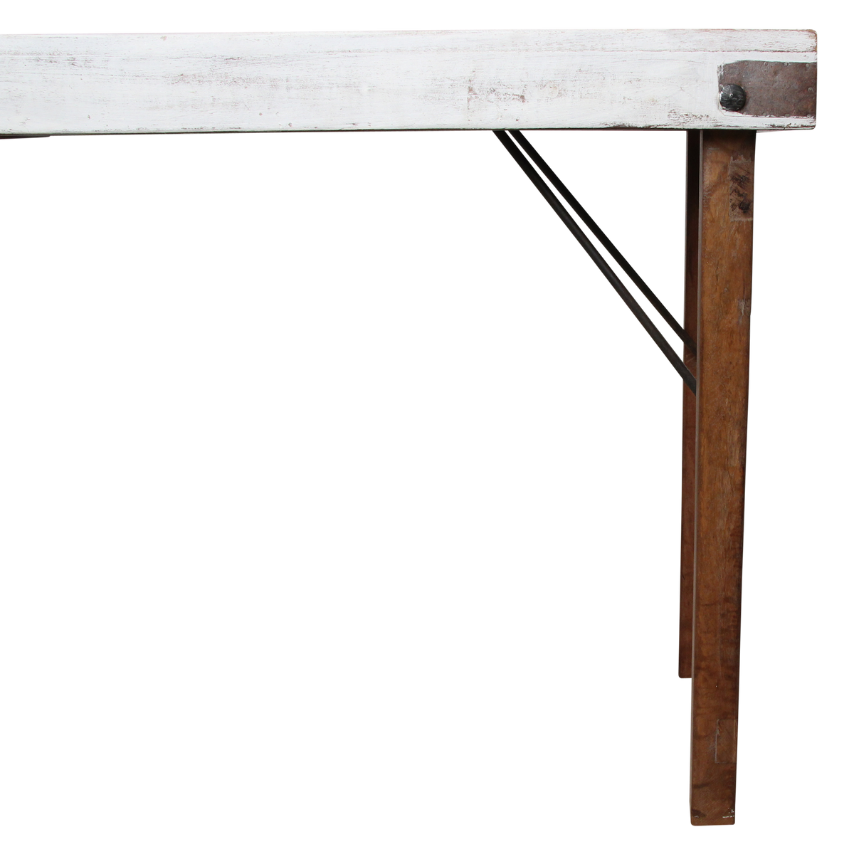 Console tafel wit opklapbaar