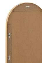 J-Line spiegel Ovaal Grale - glas/metaal - goud - 50 x 100 cm