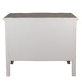 Dressoir 95x40x82 cm Grijs Beige Hout