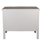 Dressoir 95x40x82 cm Grijs Beige Hout