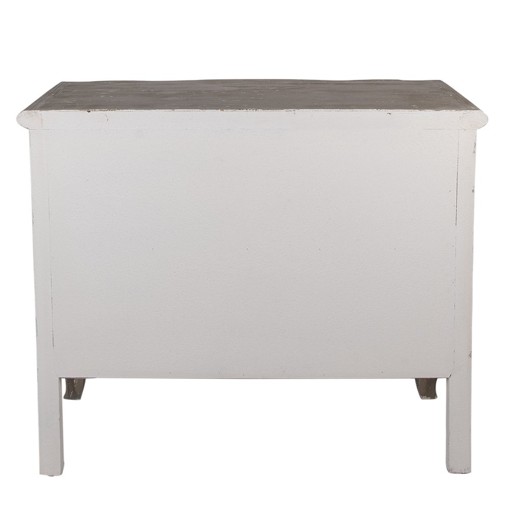 Dressoir 95x40x82 cm Grijs Beige Hout