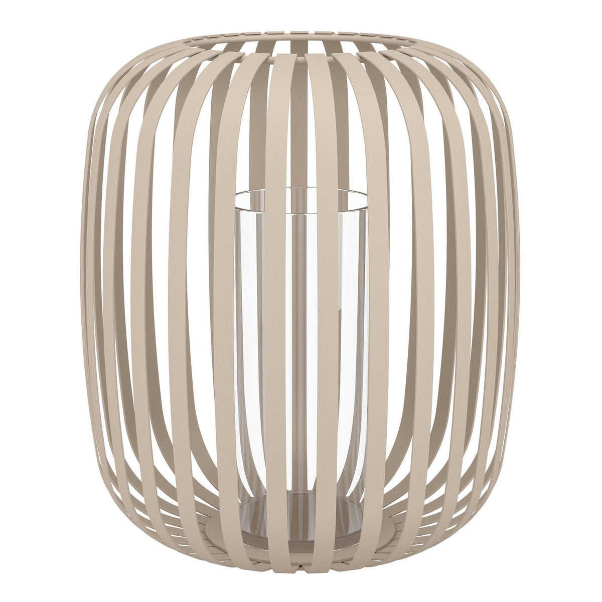 Windlight Romazzina taupe 32x37 cm