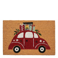 Deurmat auto rood