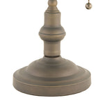 Bureaulamp Ø 27x40 cm Groen Bruin Metaal Tafellamp