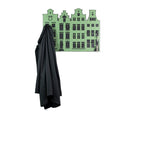 City Shapes kapstok - Zwart/Groen