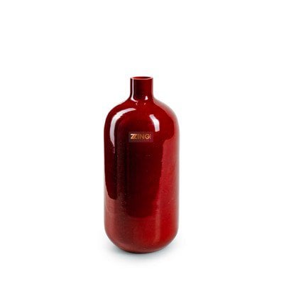 Zzing fles 'jody' rood h25 d11 cm