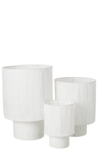 J-Line Tafellamp - cement - wit - large