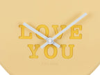 Wandklok Hart Snoep