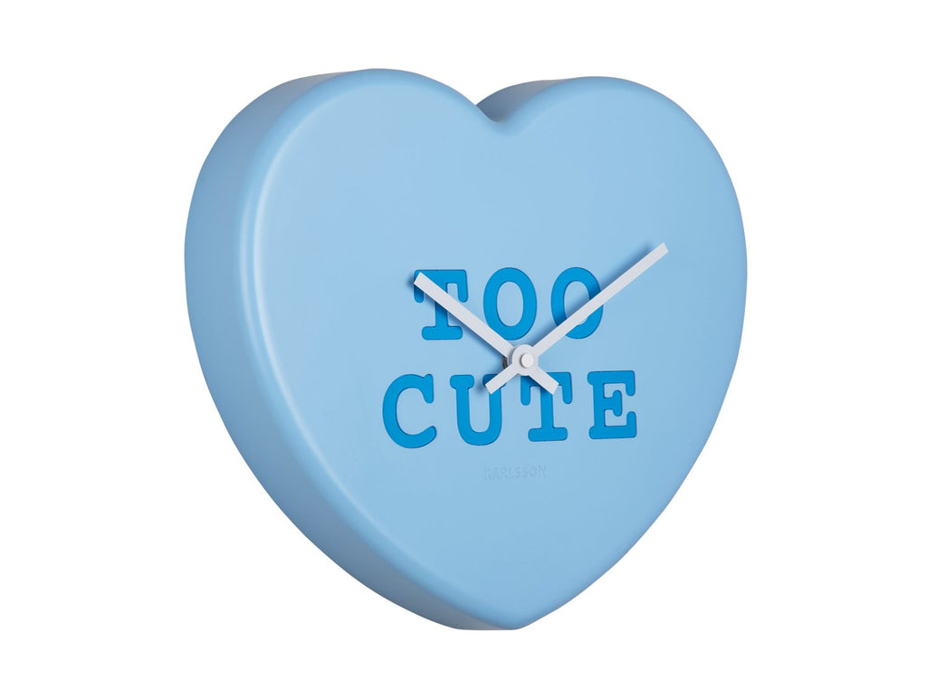 Wandklok Hart Snoep