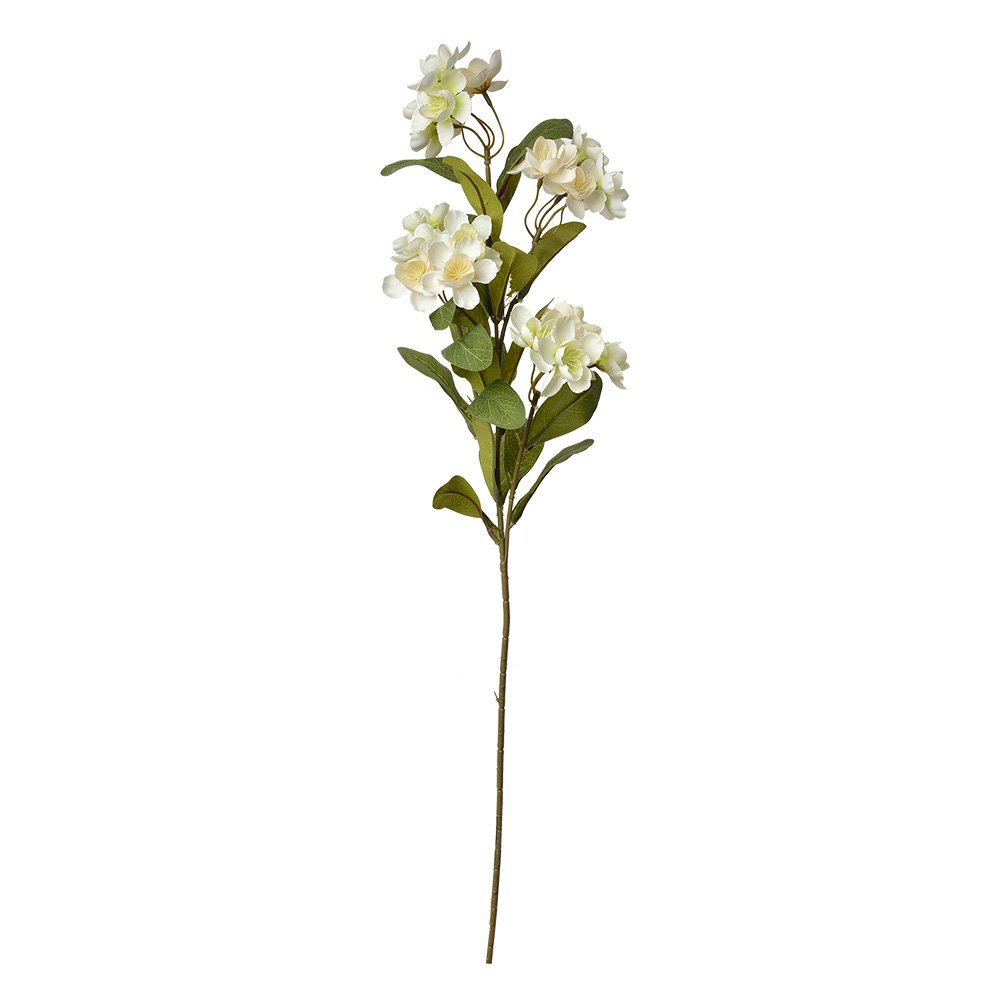 Kunstbloem 70 cm Wit Kunststof