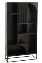 J-Line Rek Mode Mango Hout/Mdf Zwart