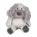 Knuffel Hond 32 cm Grijs Pluche