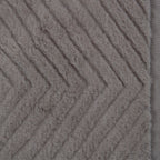 Plaid Visgraat Grijs 140x200cm