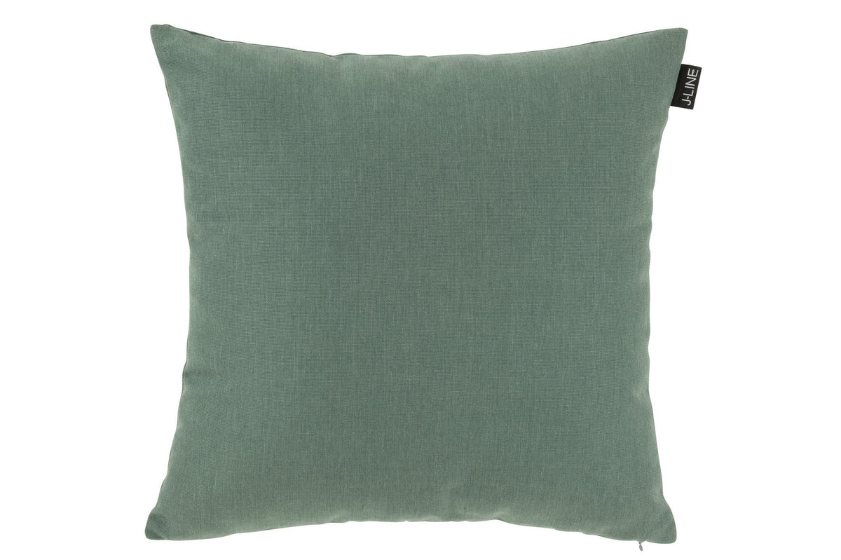 J-Line kussen Outdoor - polyethyleen - groen