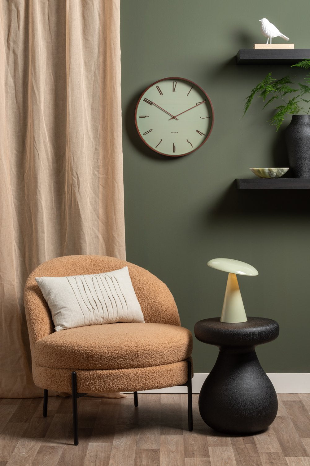 Wandklok Scandia